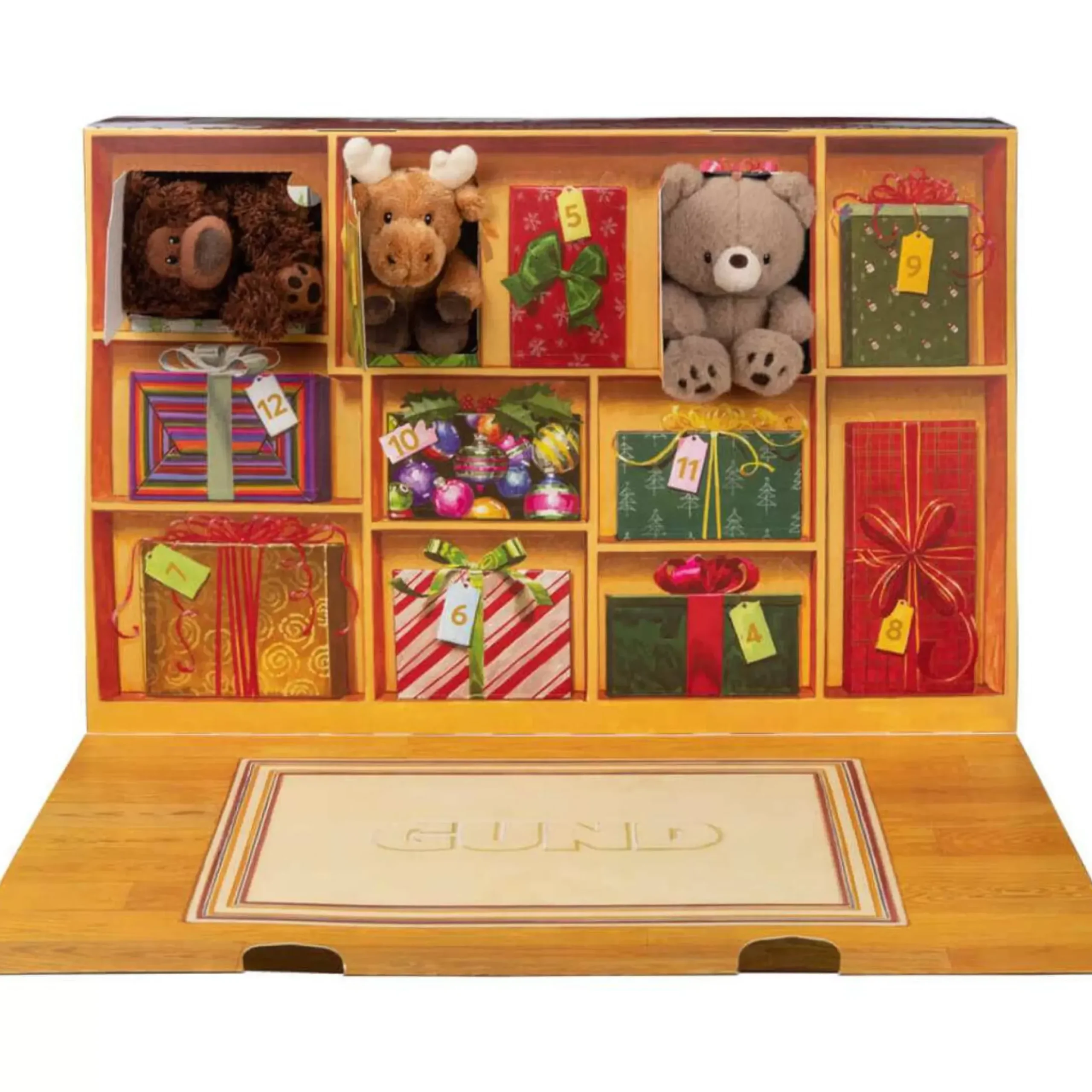 12 Days Of Christmas Advent Calendar - 45Cm