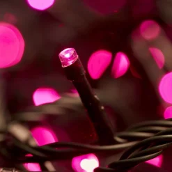 100 Led Connectable Fairy (String) Lights - Pink