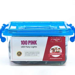 100 Led Connectable Fairy (String) Lights - Pink