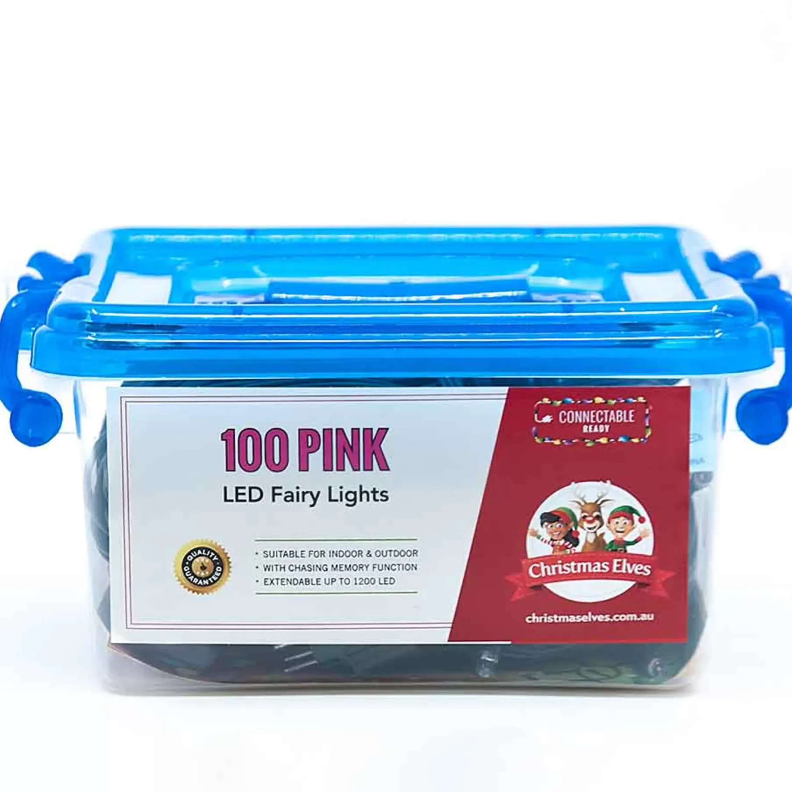 100 Led Connectable Fairy (String) Lights - Pink