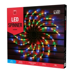 128 Led Multi Colour Spinner Light - 50Cm