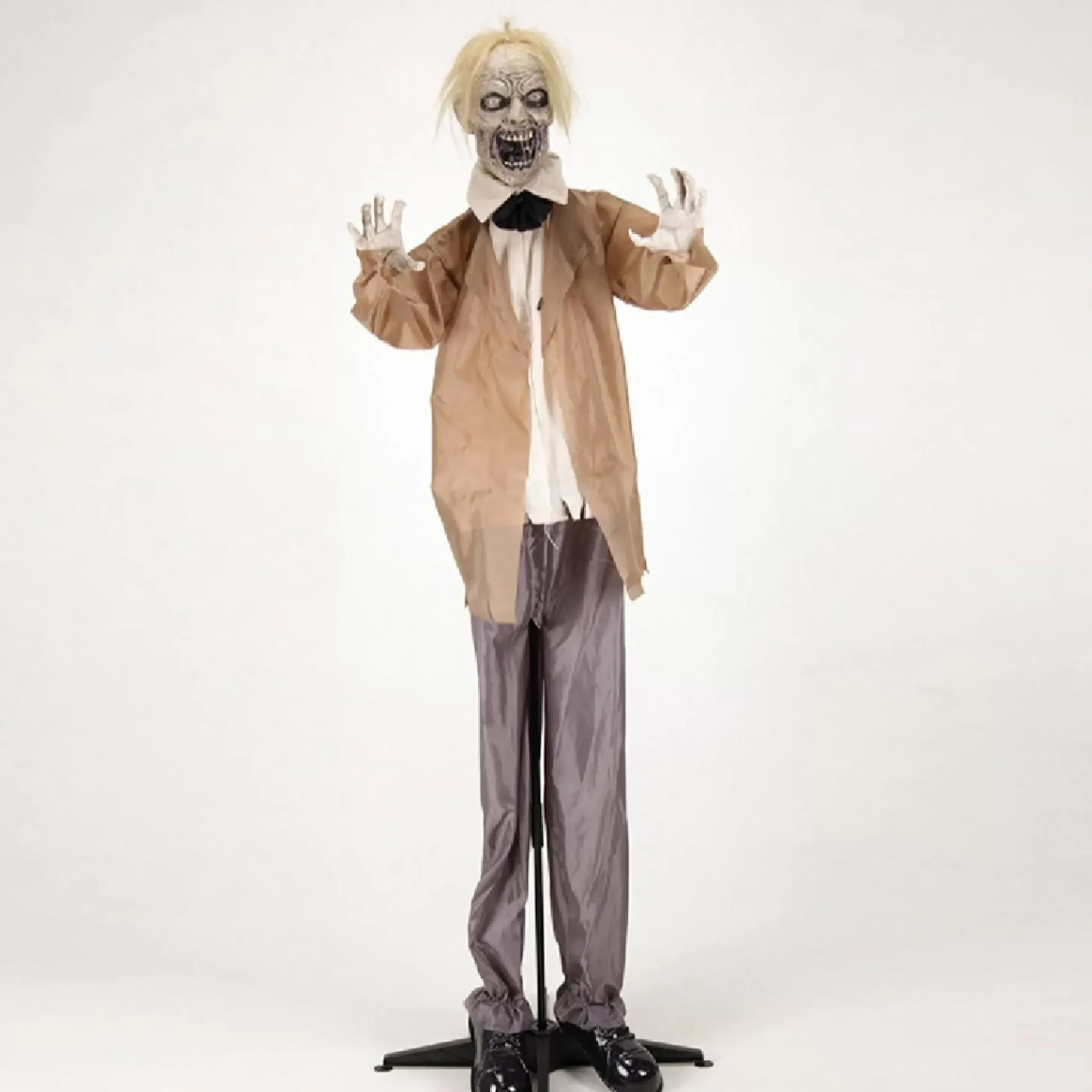 Animated Standing Zombie (Life Size) - 183Cm