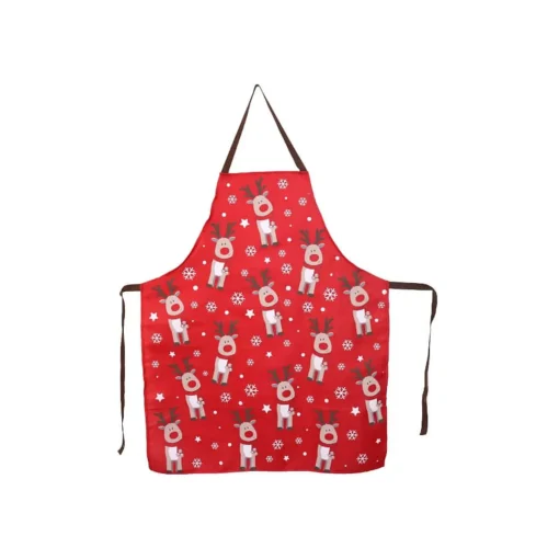Apron Red With Cute Print Adult (2 Styles)