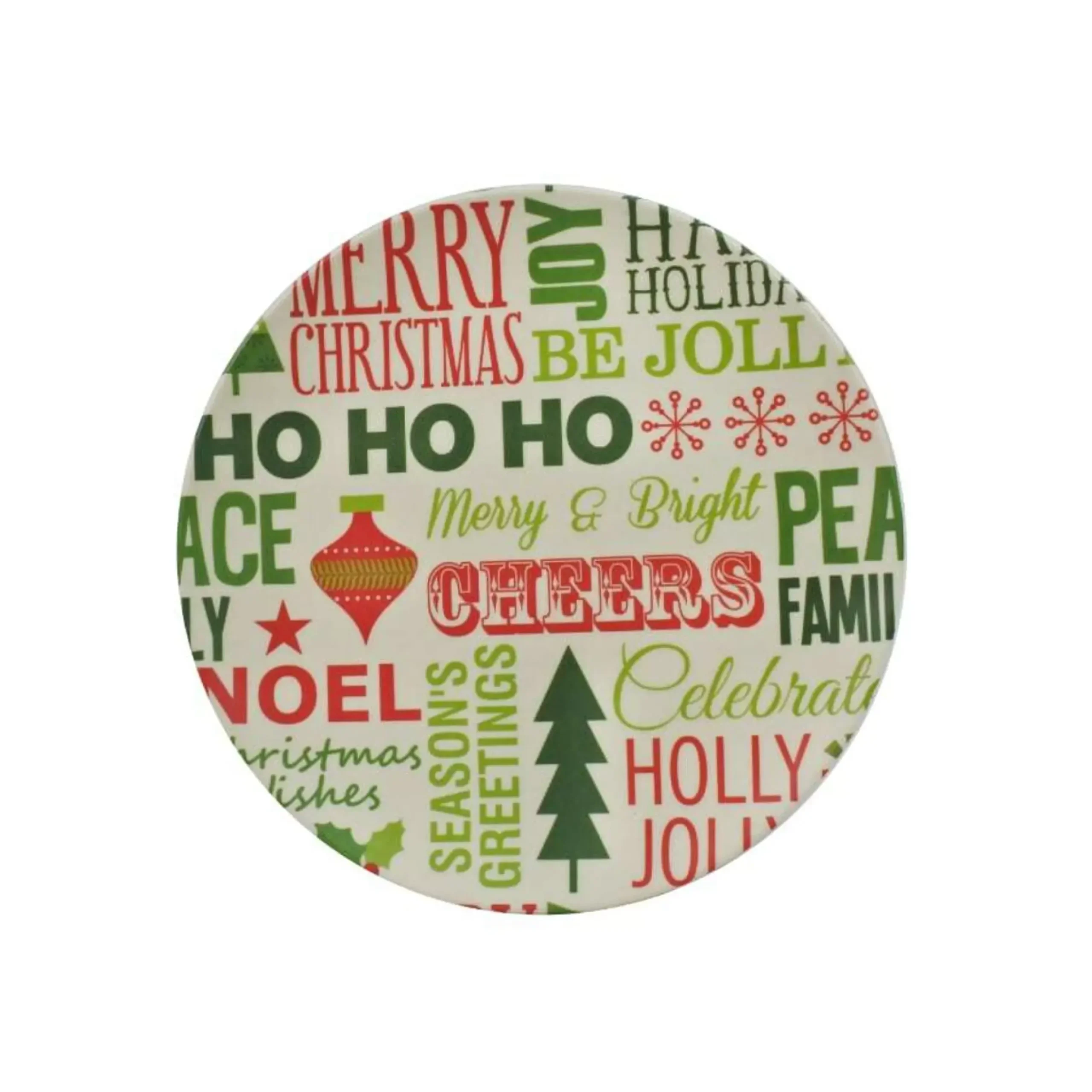Bamboo Fibre Side Plate (7 Styles) - 20Cm