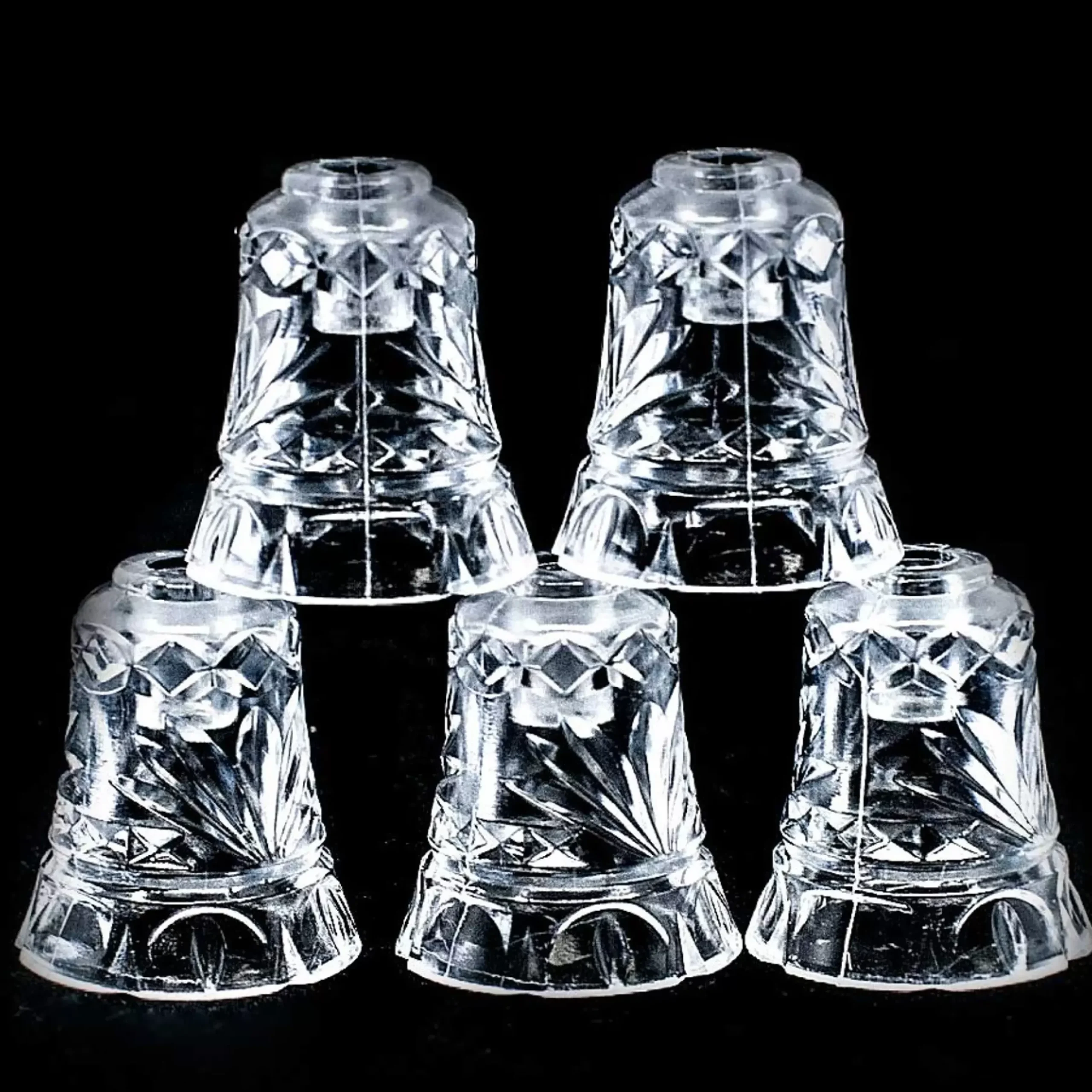 Bell Led Light Cap (Pack Of 40)