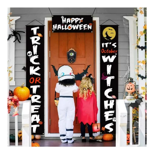 Black Halloween Doorbell - 18Cm