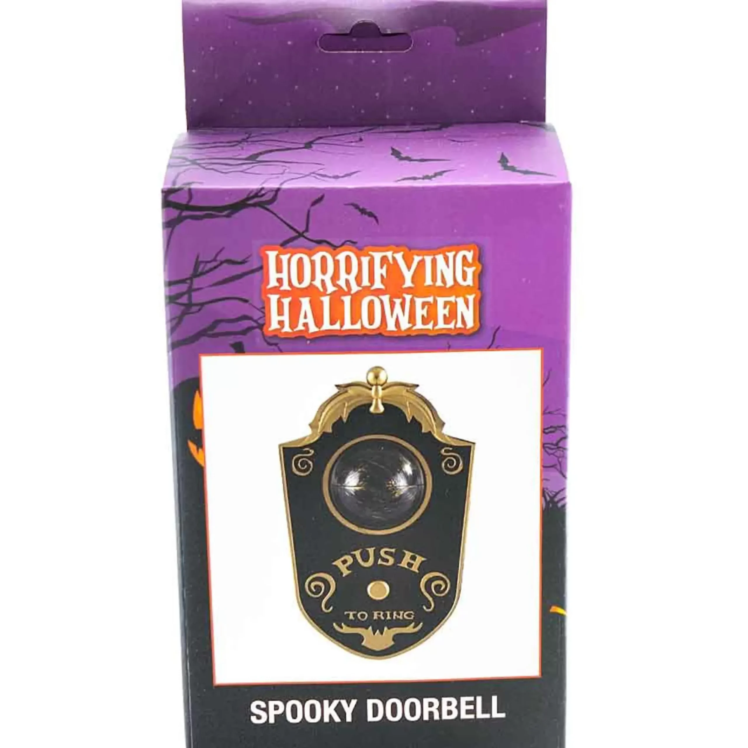 Black Halloween Doorbell - 18Cm