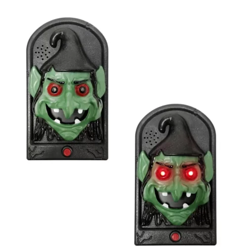 Bo Spooky Talking Doorbell (3 Styles) - 19Cm
