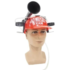 Christmas Drinking Helmet With Horn