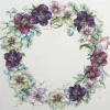 Christmas Rose White Luncheon Napkins (Pack Of 20) - 33Cm