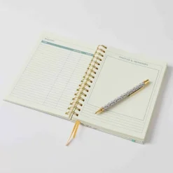 Christmas Swirl Metal Pen In Gift Box - 14Cm