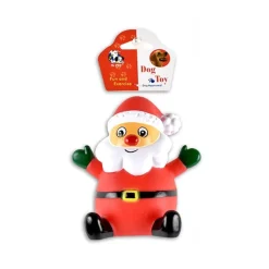 Christmas Vinyl Squeaky Dog Toy (2 Styles) - 12.5Cm