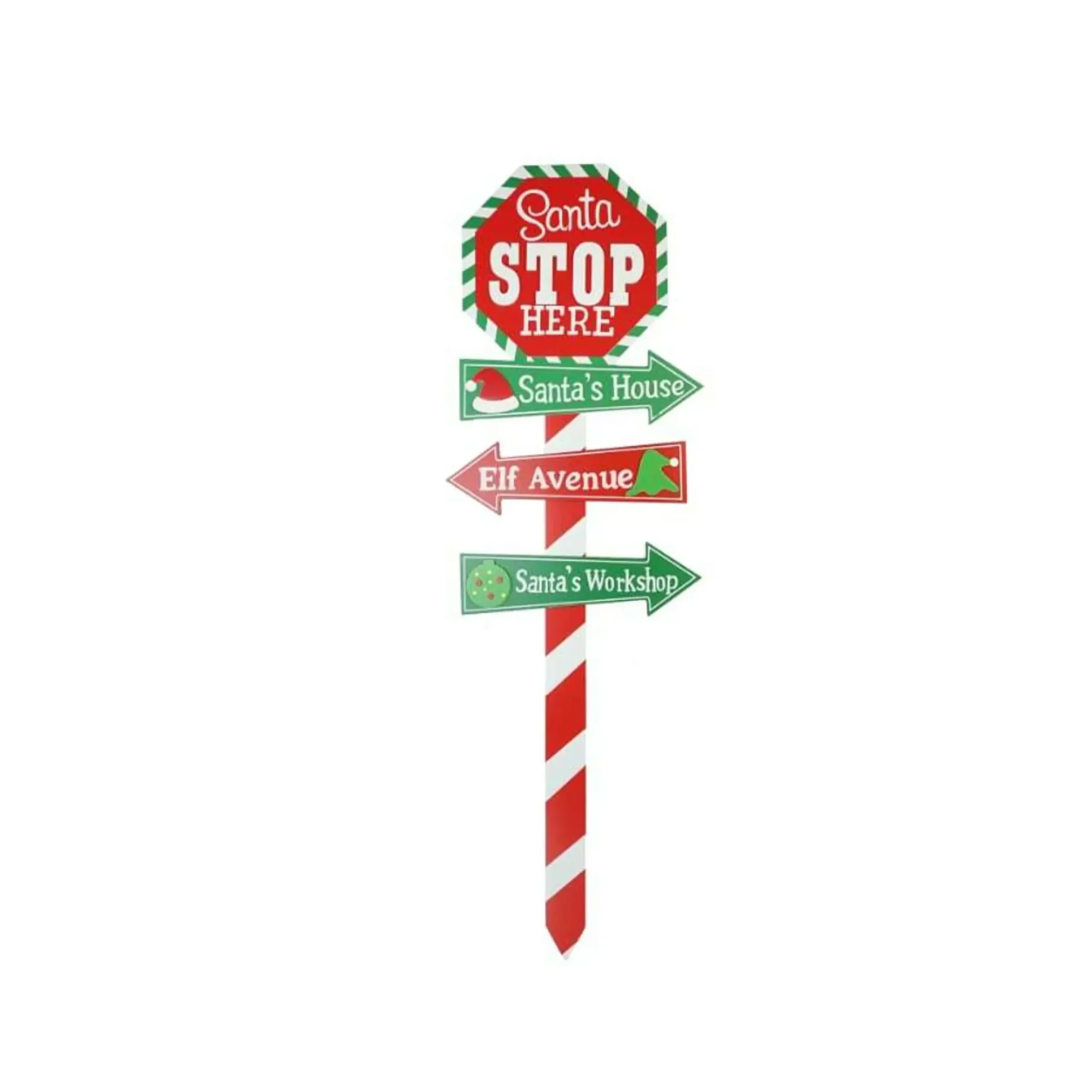 Chunky 3D Stop Stake (2 Styles) - 70Cm