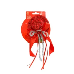 Clip On Sequins Top Hat With Decoration (4 Colours)