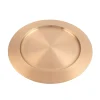 Copper Stainless Steel Charger Plate - 33Cm
