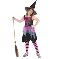 Costume Witch Dress Girls (2 Styles)