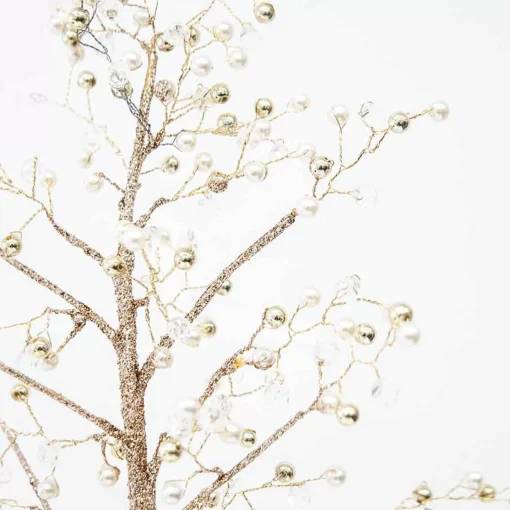 Crystal Gold Champagne Tree (2 Colours) - 58.5Cm