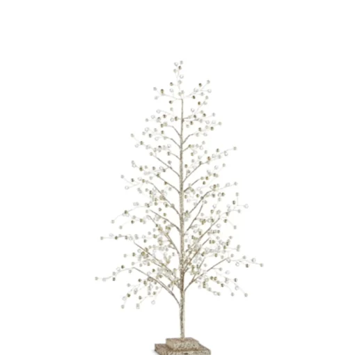Crystal Gold Champagne Tree (2 Colours) - 58.5Cm