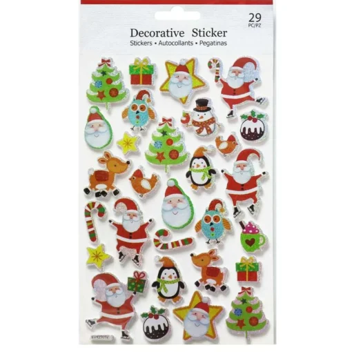 Cute Emboss Character Stickers (6 Styles)