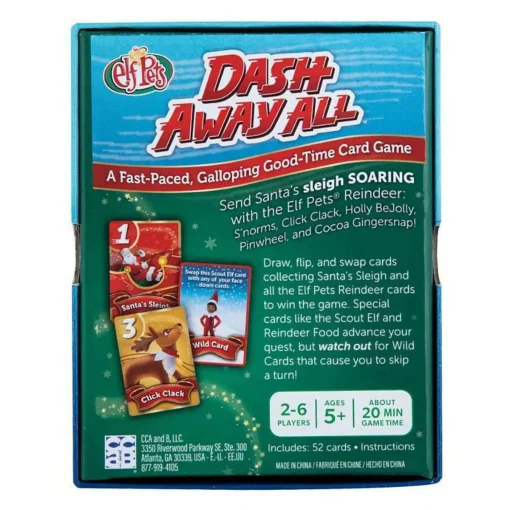 Dash Away All Card Game - 12Cm