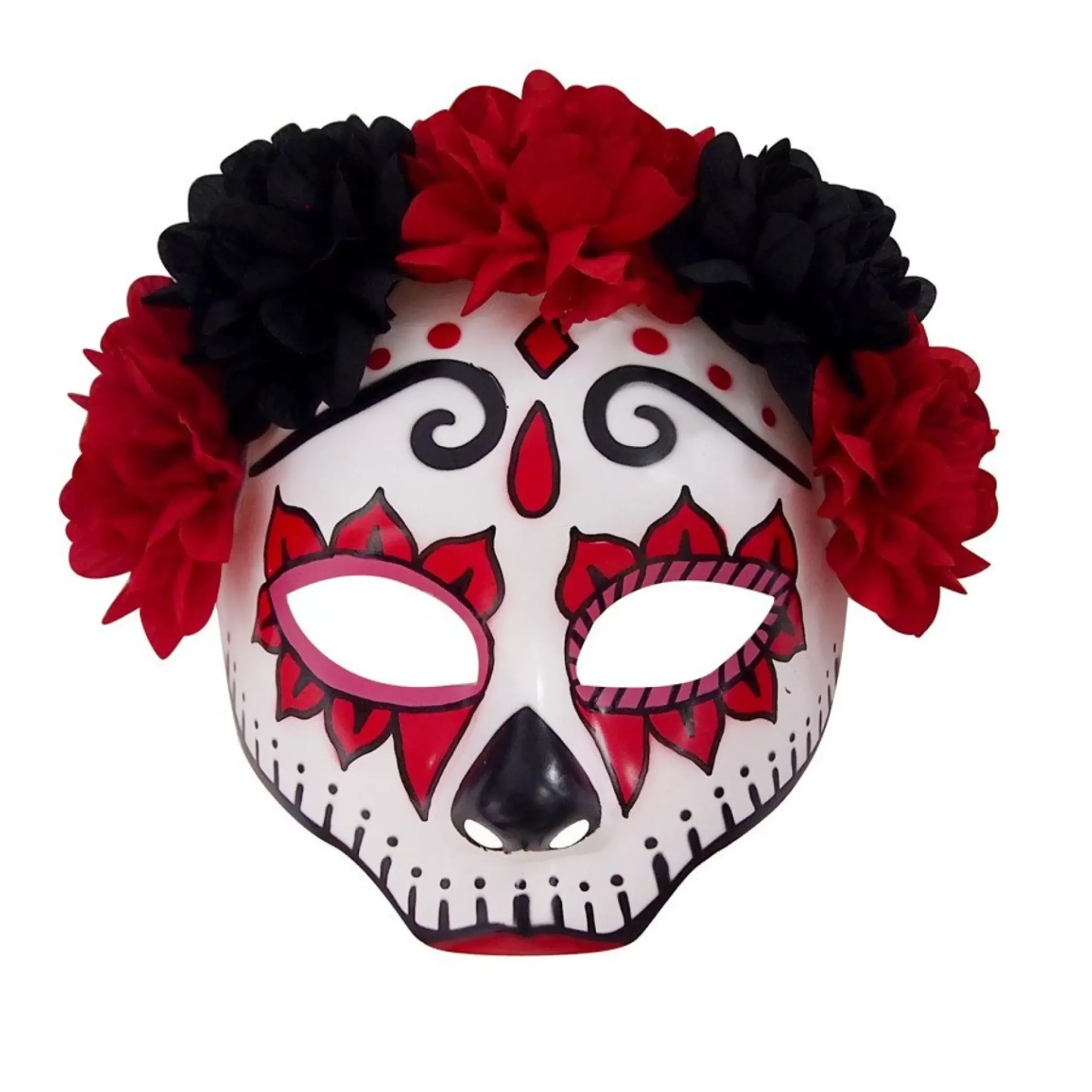 Day Of The Dead Deluxe Mask