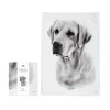 Delightful Dogs Labrador Kitchen Towel - 70Cm