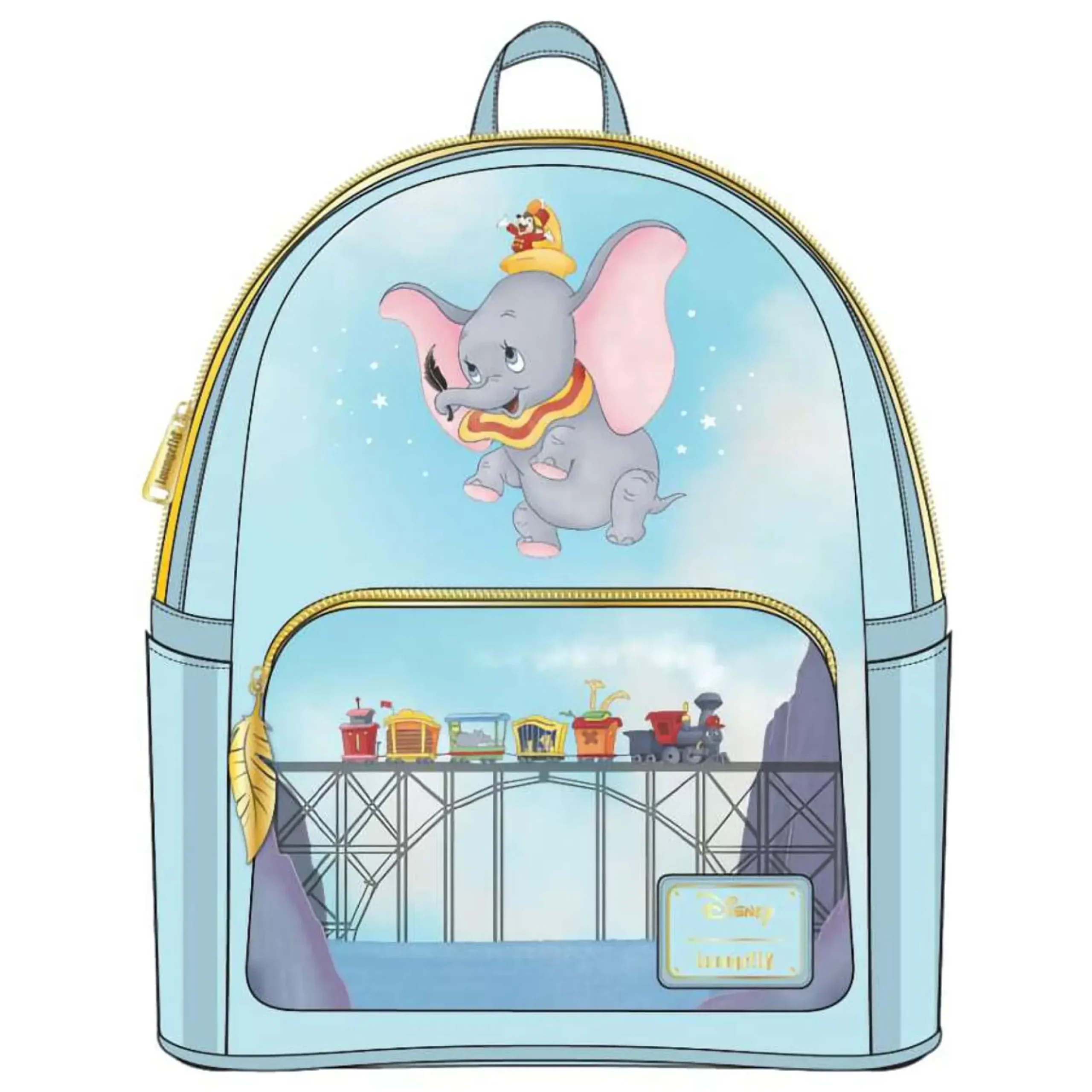Disney Dumbo Loungefly Don'T Just Fly Mini Backpack -27Cm