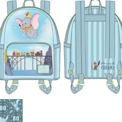 Disney Dumbo Loungefly Don'T Just Fly Mini Backpack -27Cm