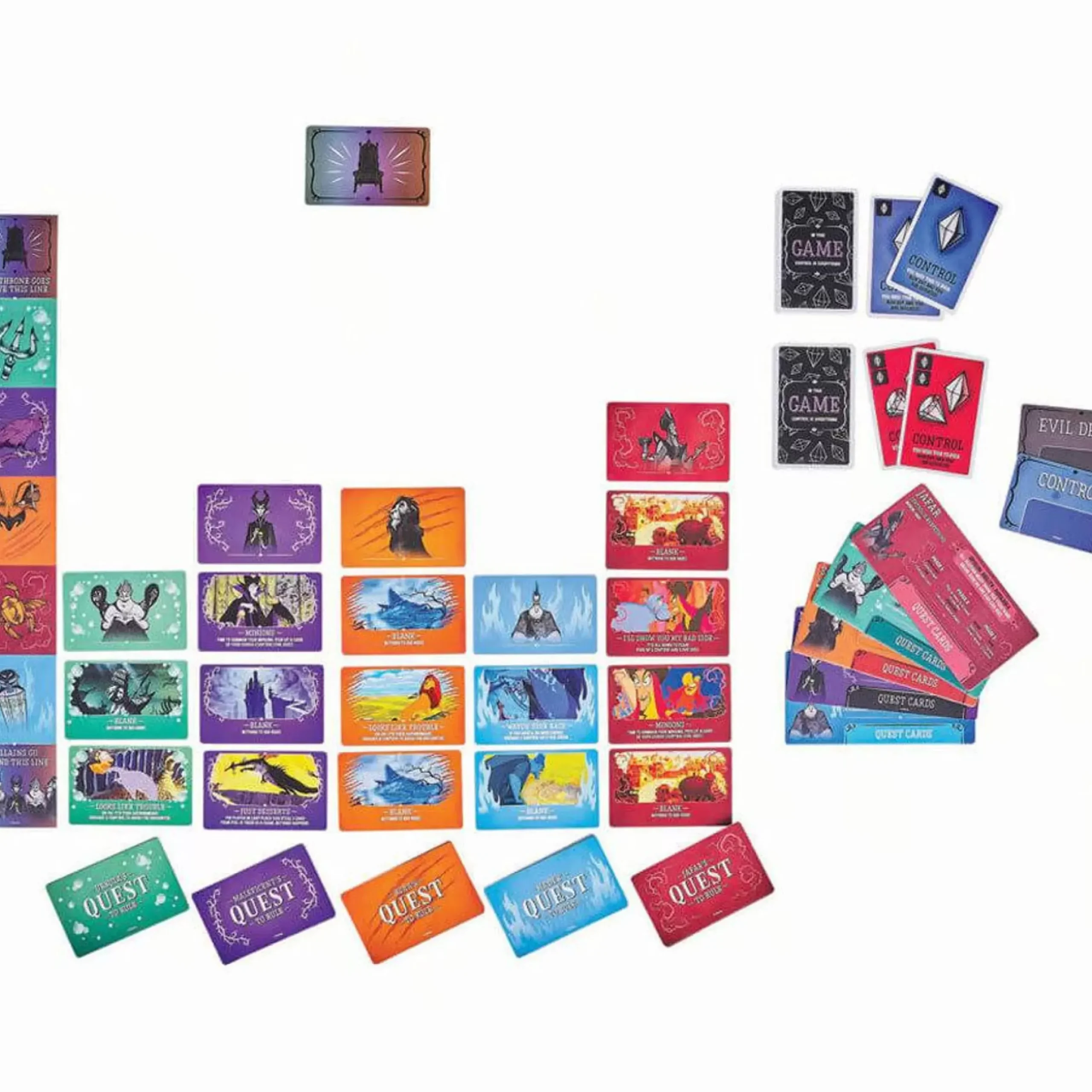 Disney Villains Selfish Card Game - 20.5Cm