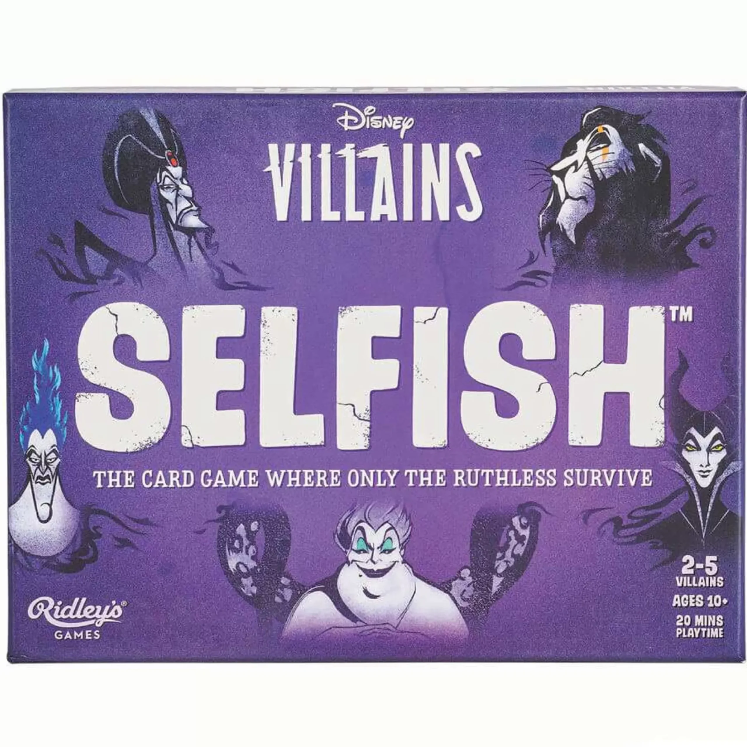 Disney Villains Selfish Card Game - 20.5Cm