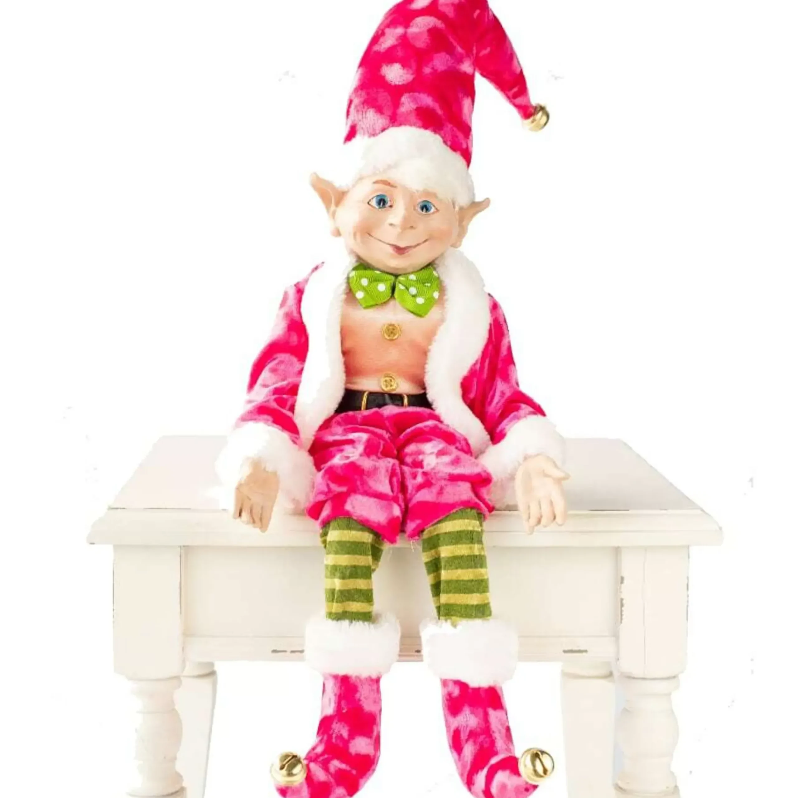 Dots Pink Green Elf - 50Cm