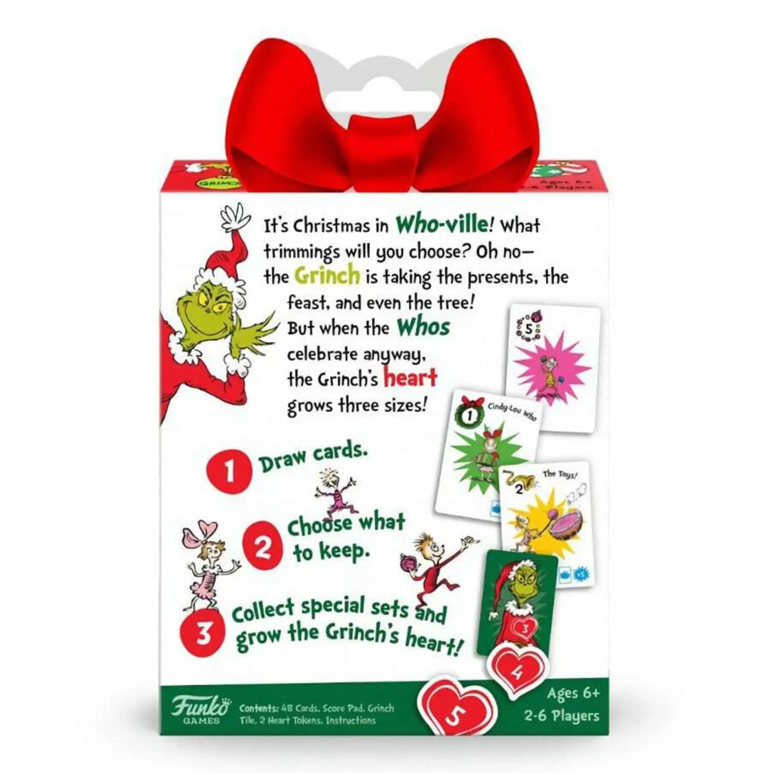 Dr Seuss - Grinch Grow Your Heart Card Game