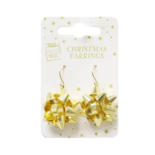 Earrings Bow With Star Metal (8 Styles)