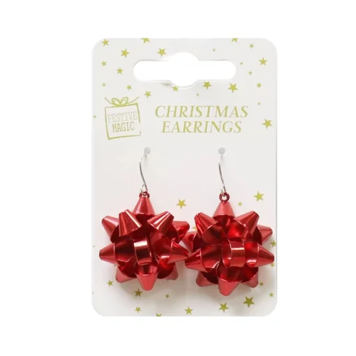 Earrings Bow With Star Metal (8 Styles)
