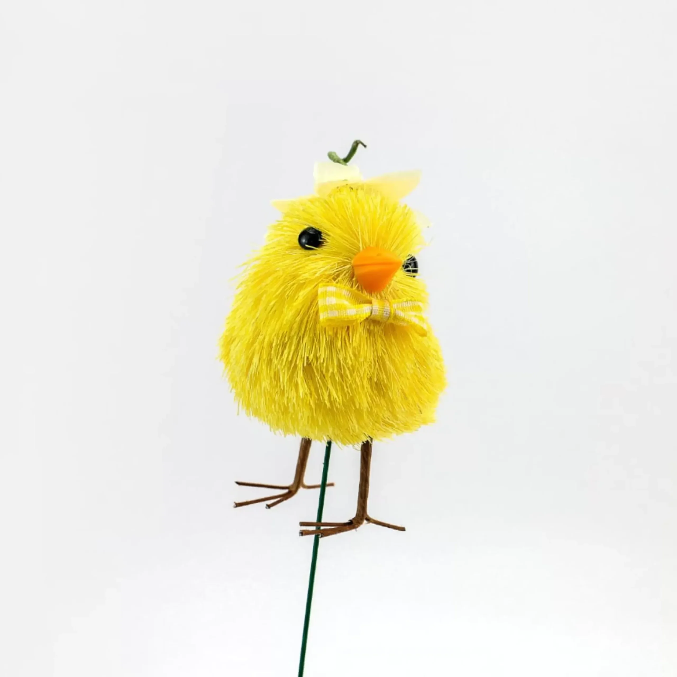 Easter Yellow Chick On Stick - 27Cm