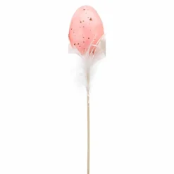 Egg Pick White Feathers (Pack Of 3 ) - 28Cm
