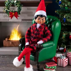 Elf On The Shelf - Claus Couture Cozy Robe And Slippers