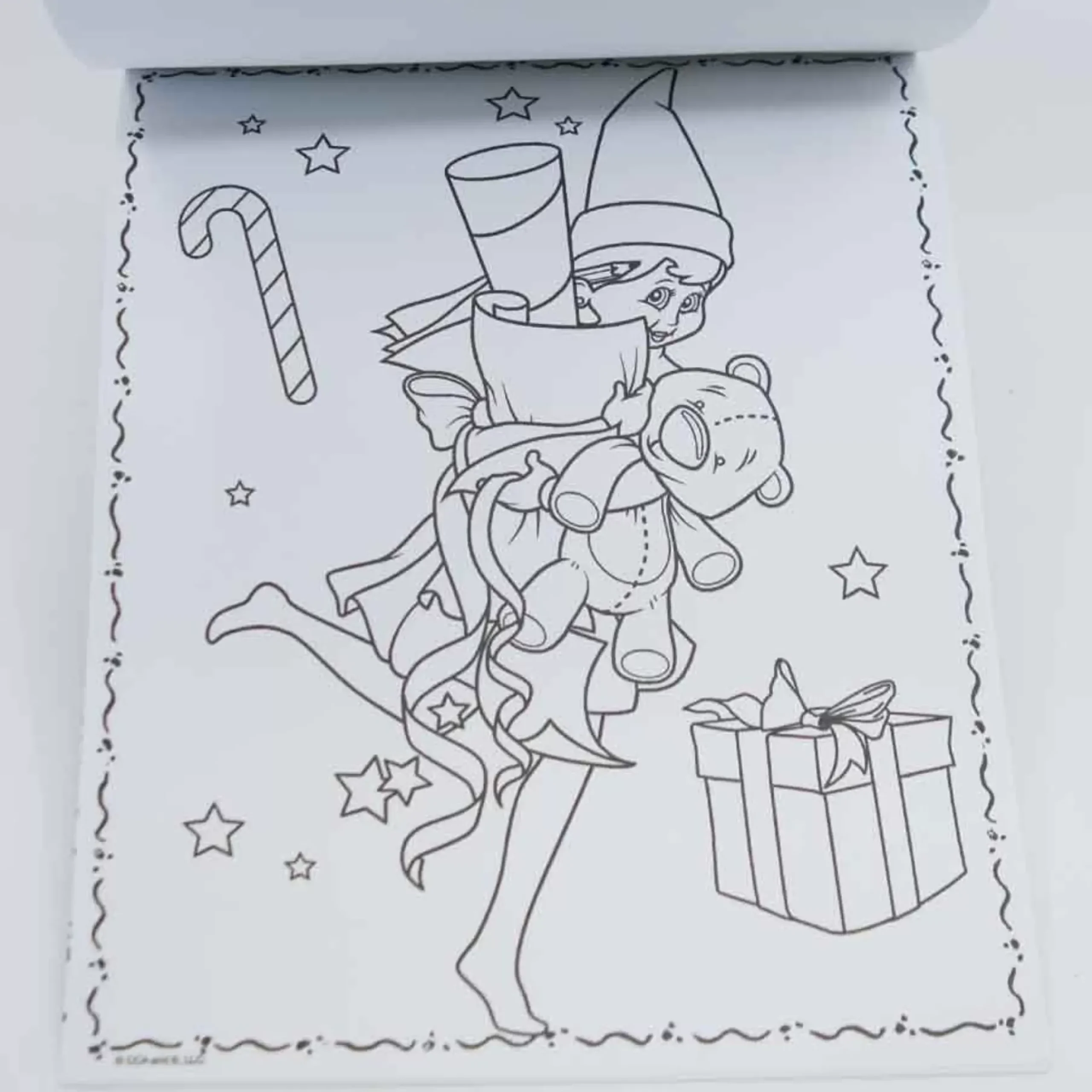 Elf On The Shelf Colour Burst Mess Free Book - 30Cm