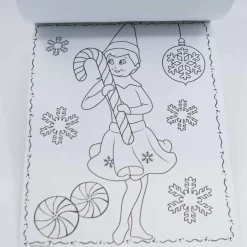 Elf On The Shelf Colour Burst Mess Free Book - 30Cm