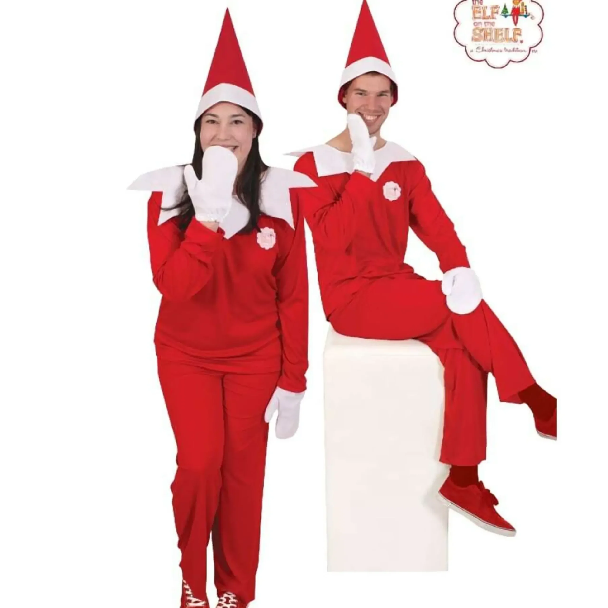 Elf On The Shelf Costume Unisex - Adult Xl