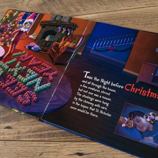 Elf On The Shelf Night Before Christmas Book