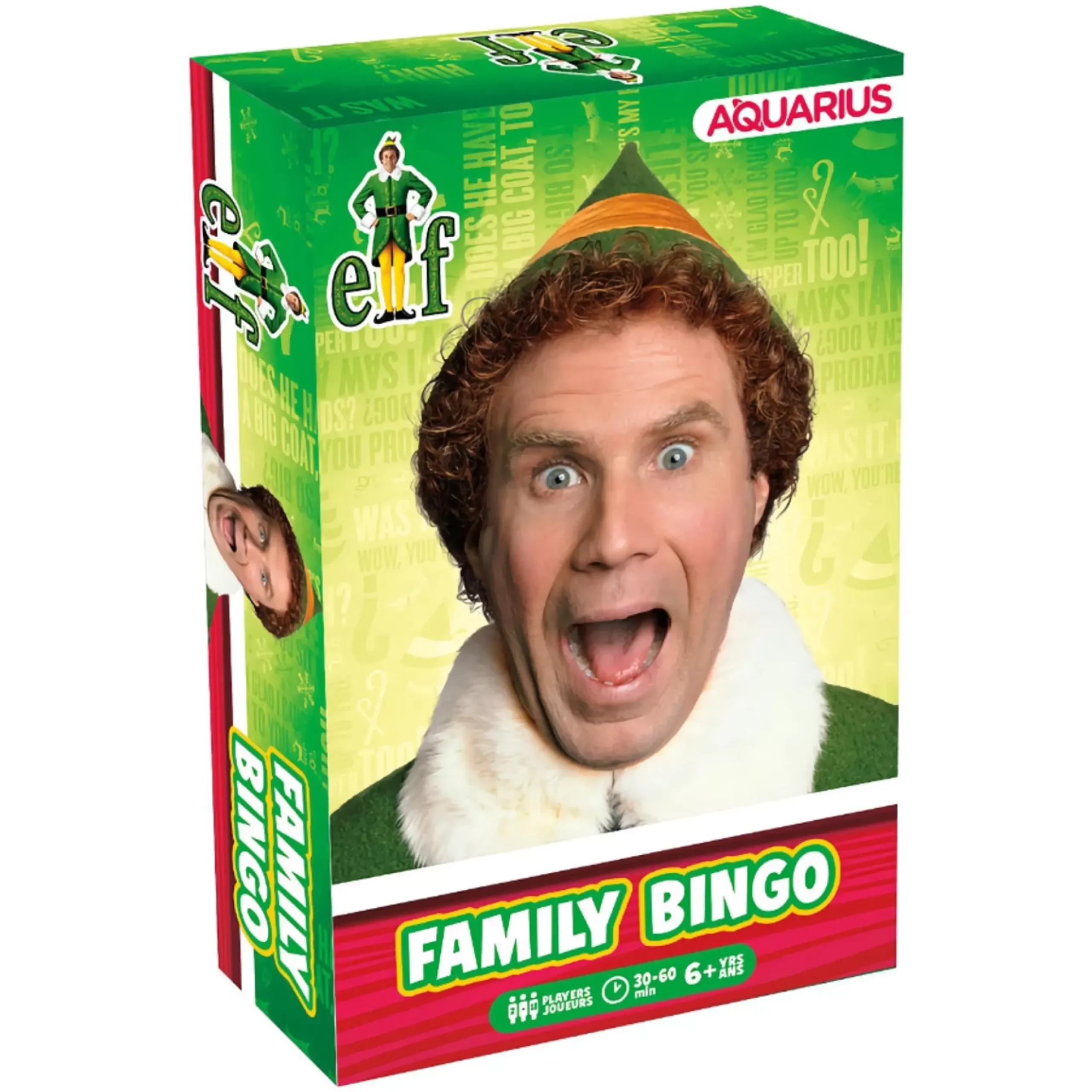 Elf The Movie Family Bingo Game