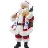 Fabriche Santa Claus Holding Dreidel - 28Cm