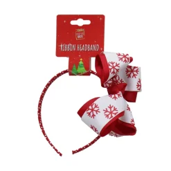 Festive Headband With Ribbon Bows (4 Styles)
