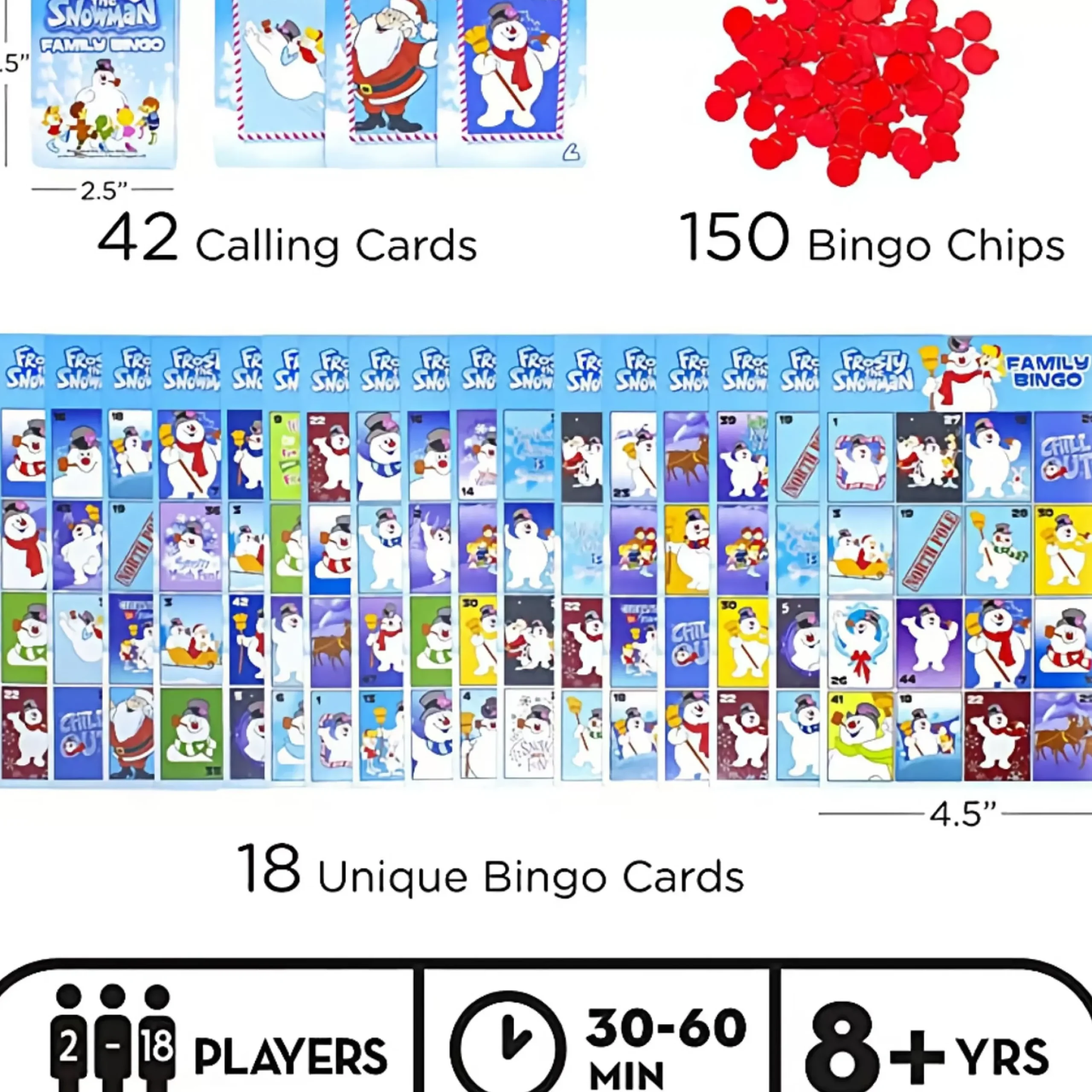 Frosty The Snowman Family Bingo - (Duplicate Imported From Bigcommerce)