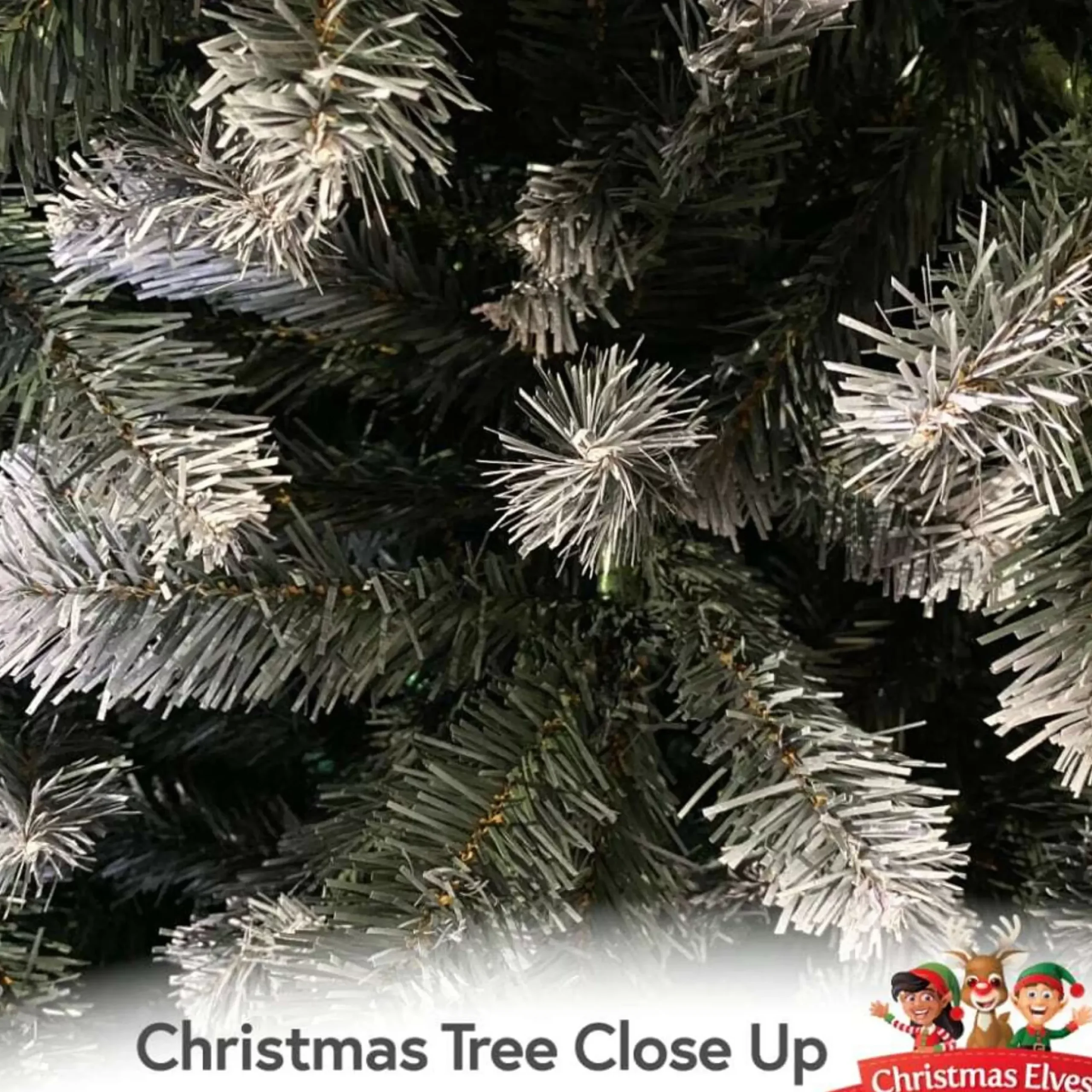 8Ft Snowy Highland Christmas Tree