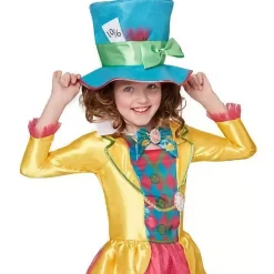 Girls Mad Hatter Deluxe Costume - 3-5 Yrs