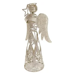 Glitter Metal Angel (2 Colours) - 30Cm