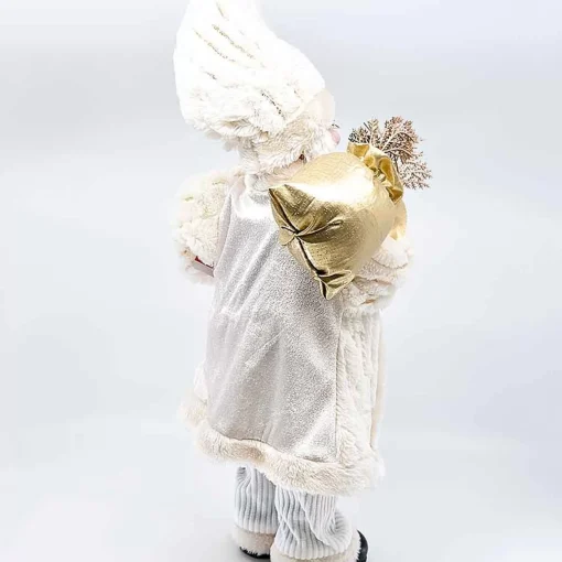 Gold Ivory Santa Claus - 45Cm