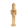 Gold Solid Nutcracker - 40Cm